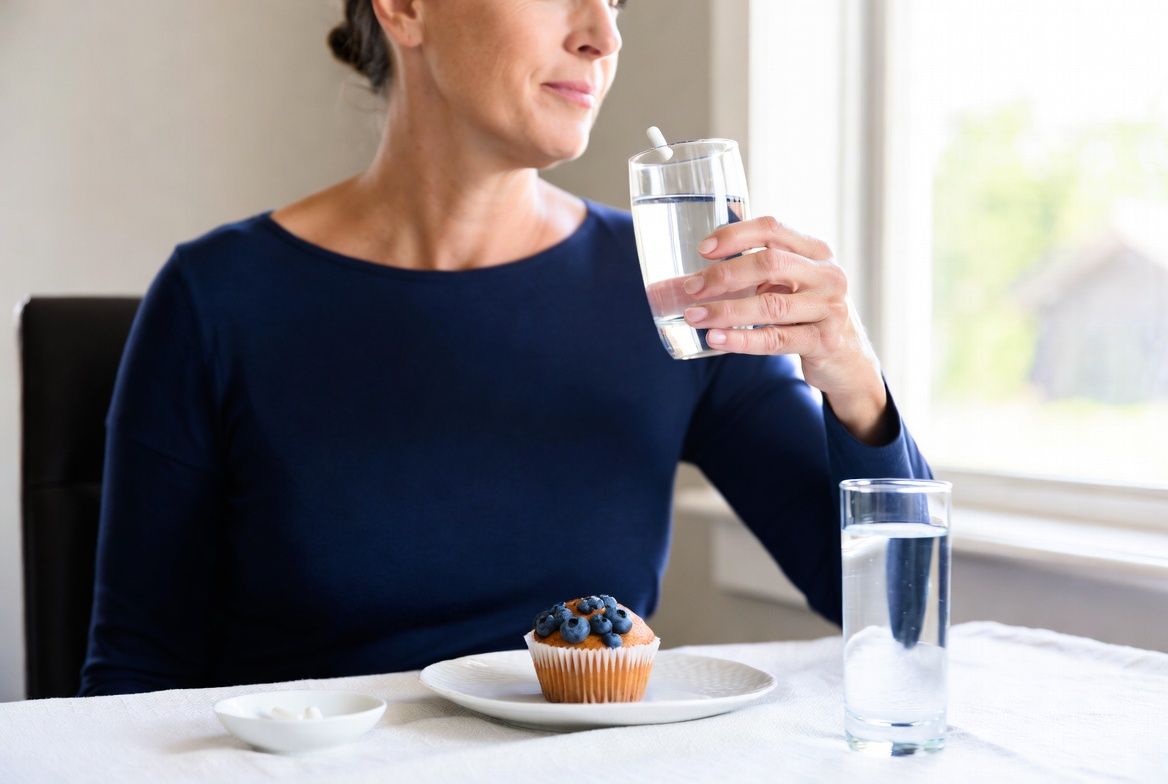 Morning supplement routine with ashwagandha for pineal gland health and sleep quality