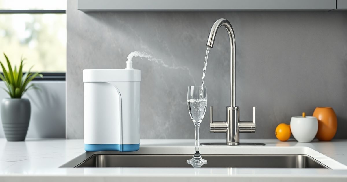Reverse osmosis water filtration system for fluoride removal