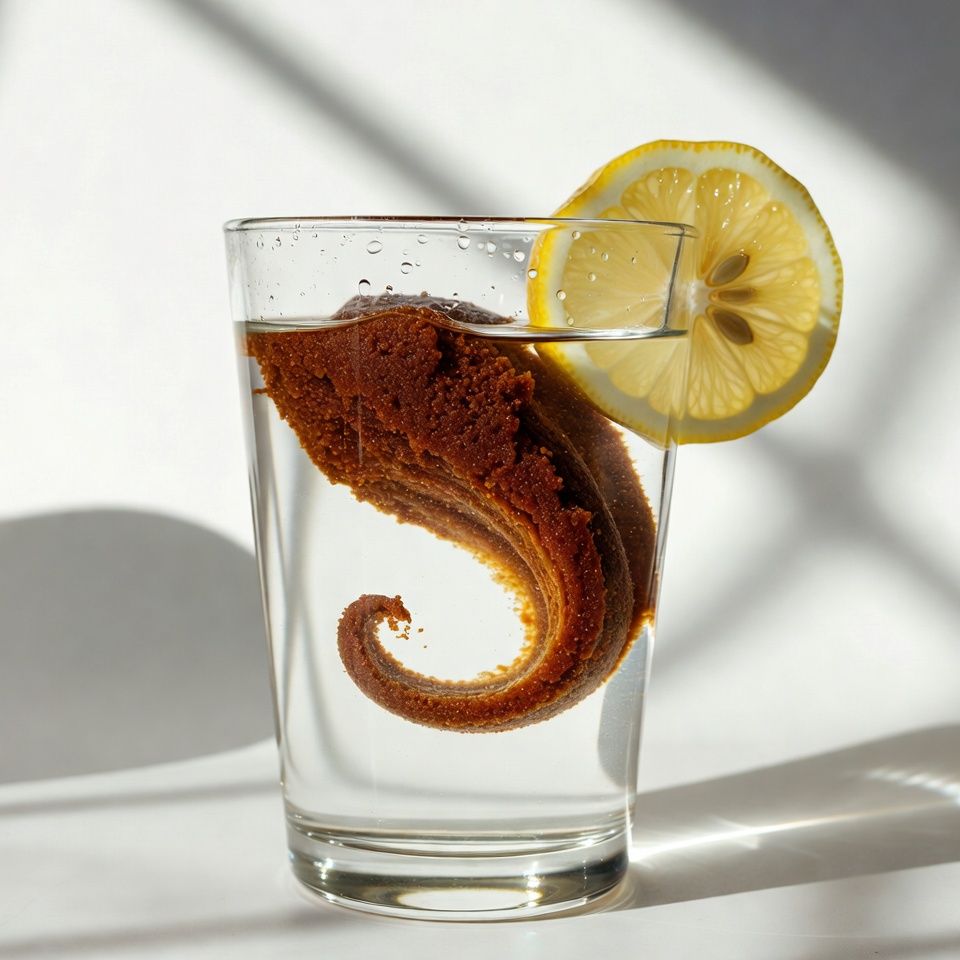 Tamarind paste dissolved in water for pineal decalcification protocol