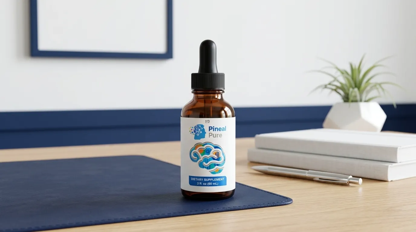 PinealPure supplement bottle — buy only from official site to avoid counterfeit